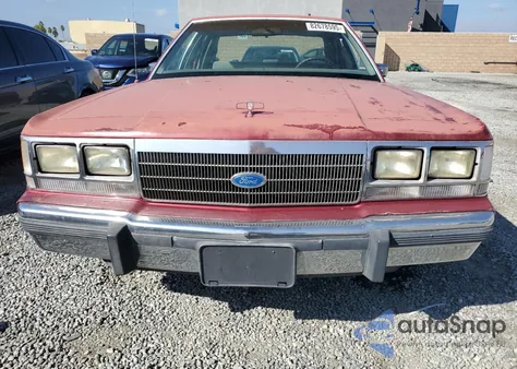 1991 Ford Crown Victoria Lx z USA, uszkodzony, nr VIN 2FACP74F4MX150657